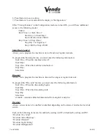 Preview for 42 page of Vendo V21 User Manual