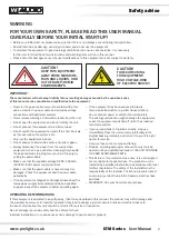 Preview for 2 page of W Audio DTM Series User Manual