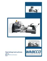 WABECO D4000 Operating Instructions Manual preview