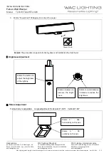 Preview for 2 page of WAC Lighting Falcon Series Installation Instructions