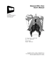 Wachs WS-8460 User Manual preview