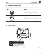 Preview for 9 page of WACKER Group M 1000 Operator'S Manual