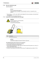 Preview for 28 page of Wacker Neuson AP 2560e Operator'S Manual