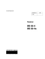 Preview for 1 page of Wacker Neuson BS 50-4 Operator'S Manual