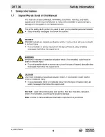 Preview for 9 page of Wacker Neuson CRT 36-25 Operator'S Manual