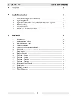 Preview for 3 page of Wacker Neuson CT 36 Operator'S Manual