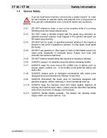 Preview for 9 page of Wacker Neuson CT 36 Operator'S Manual