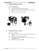 Preview for 37 page of Wacker Neuson CT 36 Operator'S Manual