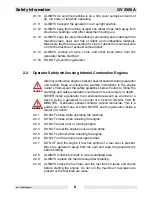 Preview for 8 page of Wacker Neuson GV 2500A Operator'S Manual