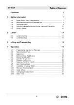 Preview for 5 page of Wacker Neuson MFS735-CE Operator'S Manual