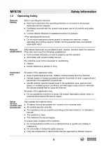 Preview for 9 page of Wacker Neuson MFS735-CE Operator'S Manual