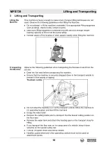 Preview for 18 page of Wacker Neuson MFS735-CE Operator'S Manual