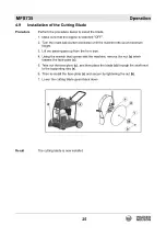 Preview for 25 page of Wacker Neuson MFS735-CE Operator'S Manual