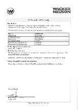 Preview for 41 page of Wacker Neuson MFS735-CE Operator'S Manual