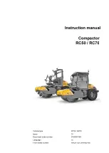 Wacker Neuson RC50 Instruction Manual preview