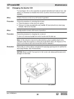 Preview for 30 page of Wacker Neuson VP1030A-CE Operator'S Manual