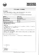 Preview for 36 page of Wacker Neuson VP1030A-CE Operator'S Manual