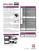 Предварительный просмотр 2 страницы Wacom DTU-2231 Brochure