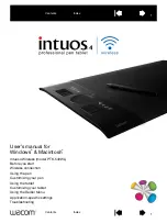 Wacom INTUOS4 WIRELESS PTK-540WL User Manual preview