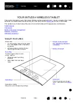 Предварительный просмотр 8 страницы Wacom INTUOS4 WIRELESS PTK-540WL User Manual