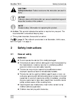 Предварительный просмотр 15 страницы Waeco BordBar TB 15 Operating Manual