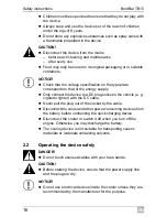 Предварительный просмотр 16 страницы Waeco BordBar TB 15 Operating Manual