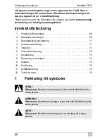 Предварительный просмотр 68 страницы Waeco BordBar TB 15 Operating Manual