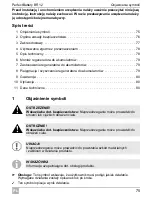 Предварительный просмотр 75 страницы Waeco BR12 Installation And Operating Manual