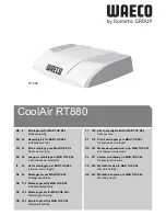 Waeco coolair rt880 Installation Manual предпросмотр