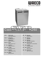 Waeco CoolMatic CD50 Operating Manual preview