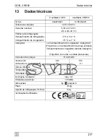 Preview for 217 page of Waeco CoolMatic CD50 Operating Manual