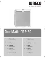 Waeco CoolMatic CRF-50 Operation Manual preview