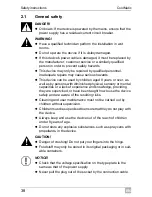 Preview for 38 page of Waeco CoolMatic CRX50 Installation And Operating Manual