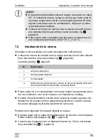 Preview for 93 page of Waeco CoolMatic CRX50 Installation And Operating Manual