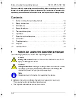 Предварительный просмотр 4 страницы Waeco MyFridge MF-05 Instruction Manual