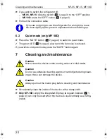 Предварительный просмотр 10 страницы Waeco MyFridge MF-05 Instruction Manual