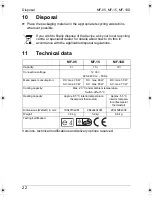 Предварительный просмотр 12 страницы Waeco MyFridge MF-05 Instruction Manual