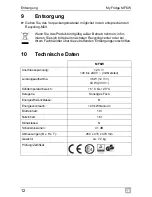 Предварительный просмотр 12 страницы Waeco MyFridge MF-6W Operating Manual