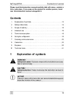 Предварительный просмотр 13 страницы Waeco MyFridge MF-6W Operating Manual