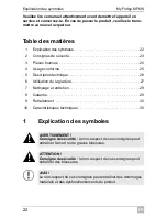 Предварительный просмотр 22 страницы Waeco MyFridge MF-6W Operating Manual