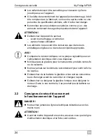 Предварительный просмотр 24 страницы Waeco MyFridge MF-6W Operating Manual