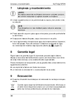 Предварительный просмотр 38 страницы Waeco MyFridge MF-6W Operating Manual