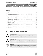 Предварительный просмотр 40 страницы Waeco MyFridge MF-6W Operating Manual