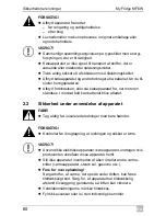 Предварительный просмотр 60 страницы Waeco MyFridge MF-6W Operating Manual