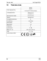 Предварительный просмотр 66 страницы Waeco MyFridge MF-6W Operating Manual