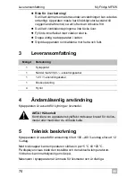 Предварительный просмотр 70 страницы Waeco MyFridge MF-6W Operating Manual