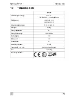 Предварительный просмотр 75 страницы Waeco MyFridge MF-6W Operating Manual