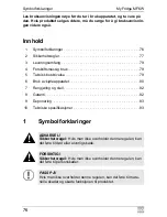 Предварительный просмотр 76 страницы Waeco MyFridge MF-6W Operating Manual