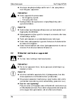 Предварительный просмотр 78 страницы Waeco MyFridge MF-6W Operating Manual