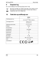 Предварительный просмотр 83 страницы Waeco MyFridge MF-6W Operating Manual